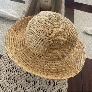 Helen Kaminski Natural Raffia Sun  Hat
